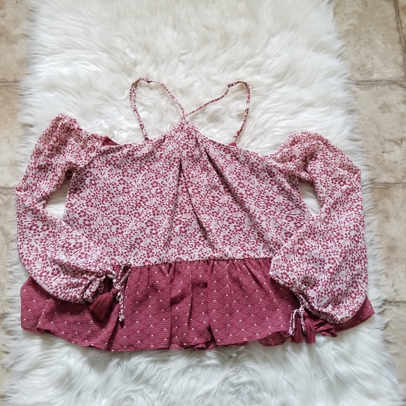 Tularosa Syrah Blouse Dusted Berry Small - Picture 6 of 13